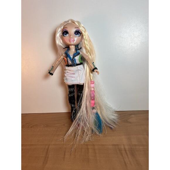 LOL Mga 2019 Doll Rainbow Sparkle Hair Articulated 11” Full Outfit - Picture 1 of 6